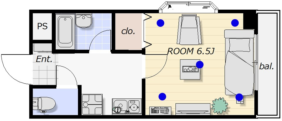 リイド22の間取り
