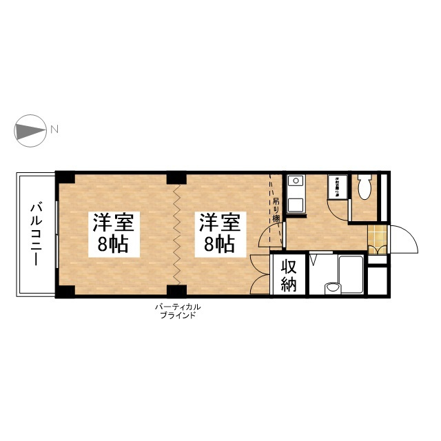 コゼット西古松の間取り