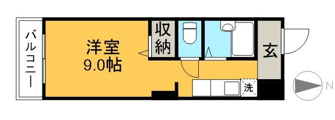 マーガレットパレスの間取り