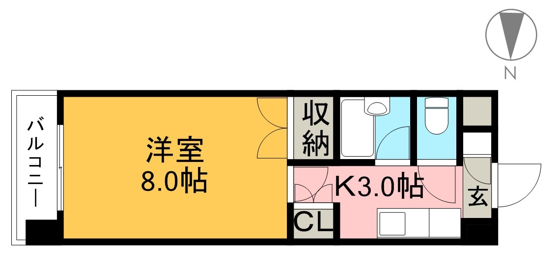 ジョイフル薊野の間取り