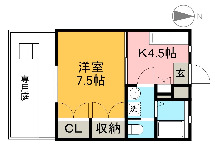 FioreGialloの間取り