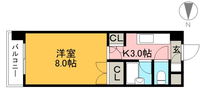 ジョイフル薊野の間取り