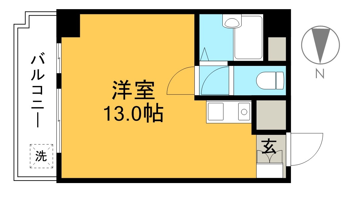 ネオネスト丸の内の間取り