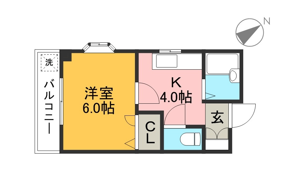 めぞん一刻館の間取り