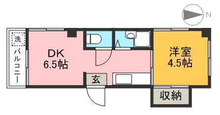 第3五陽ハイツの間取り