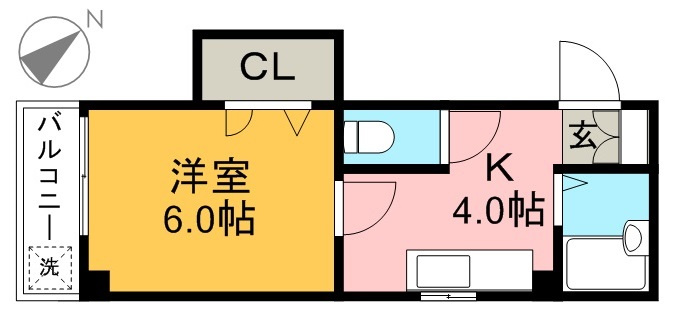 めぞん一刻館の間取り