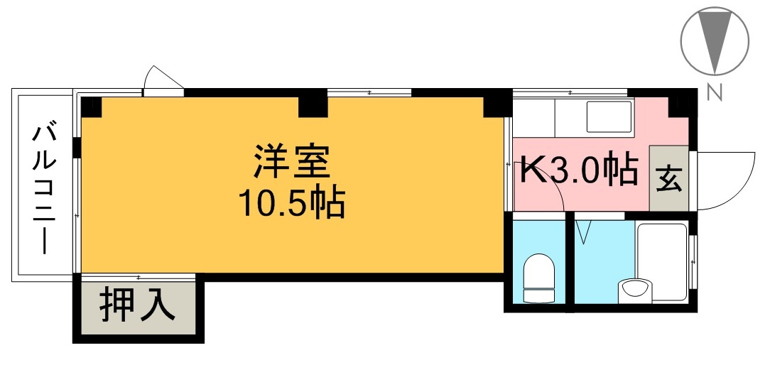 ハイツ15の間取り