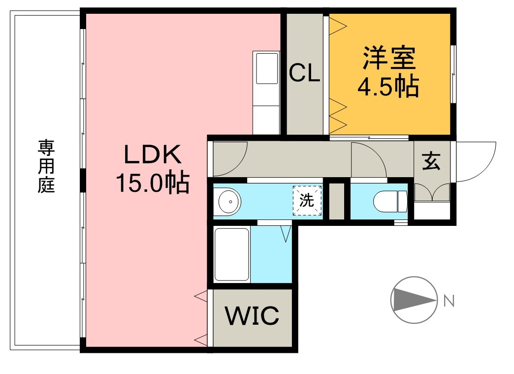 アバン寿の間取り