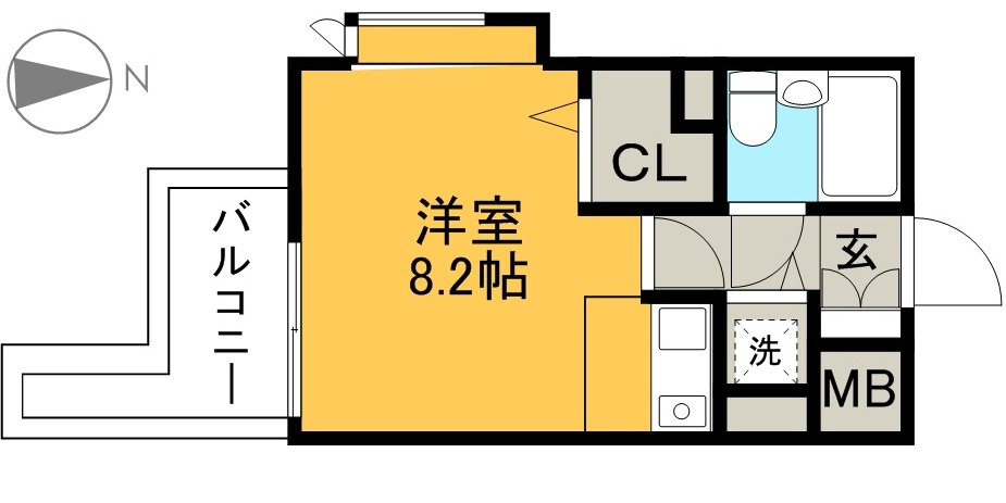 ルピナス大原町の間取り