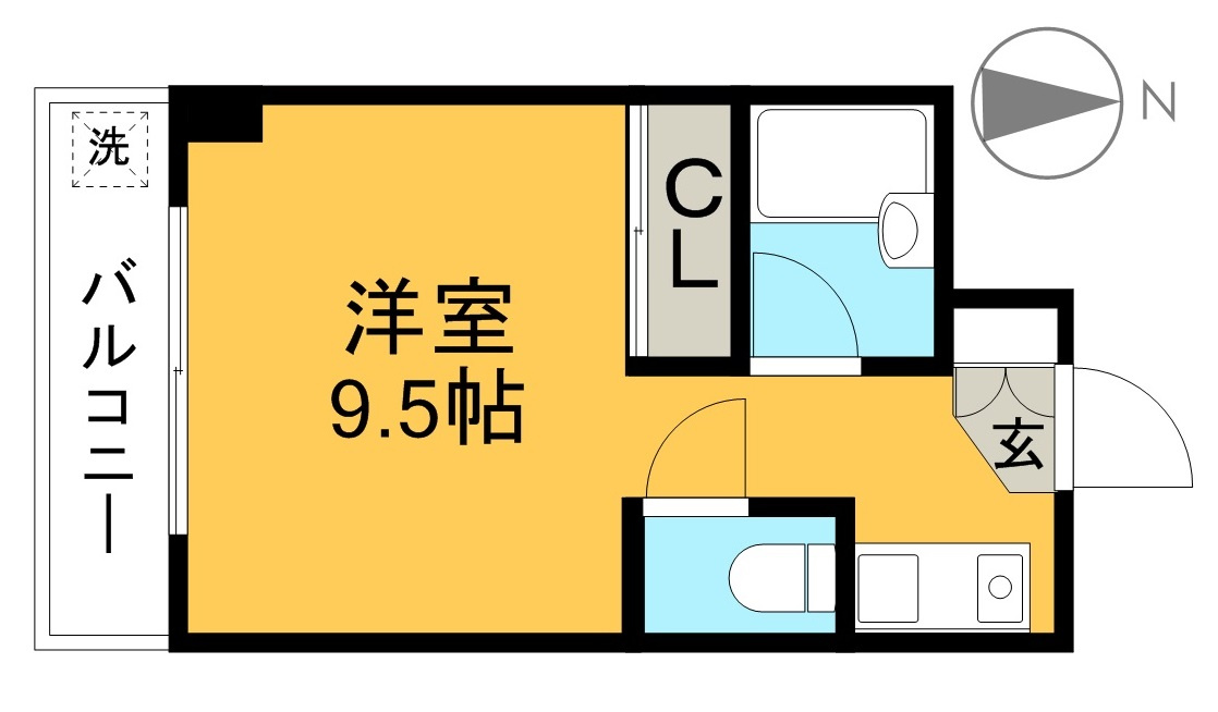 ロイヤルレジデンス秦の間取り