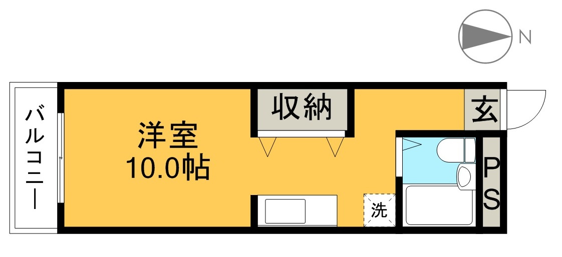 シャポーAPの間取り
