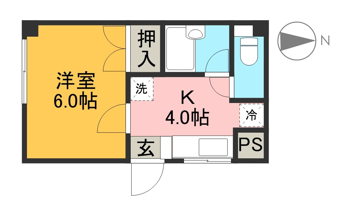 ルミナス与力の間取り