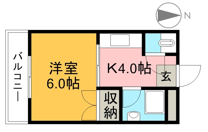 塚ノ原マンションの間取り