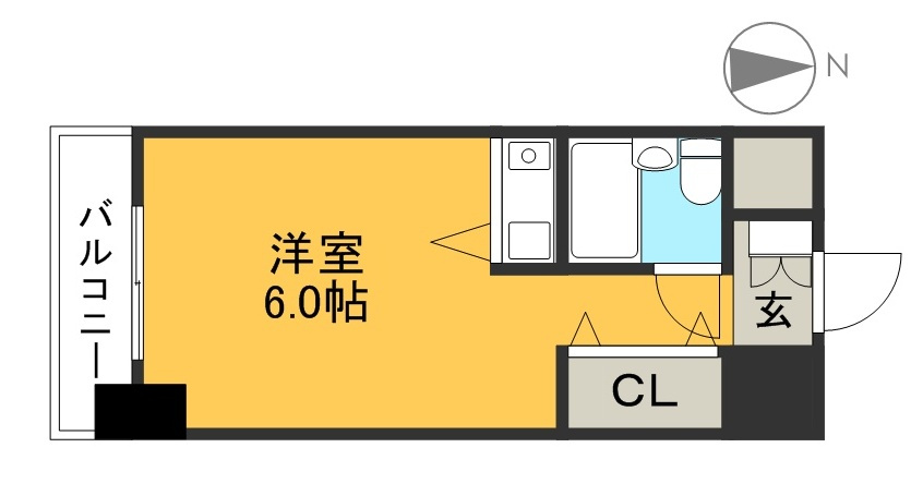 朝日プラザ知寄町パサージュの間取り
