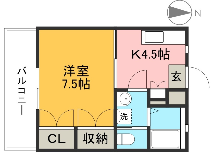 FioreGialloの間取り