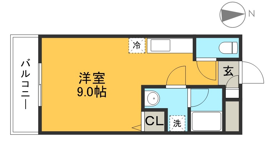 パークサイド宝永の間取り