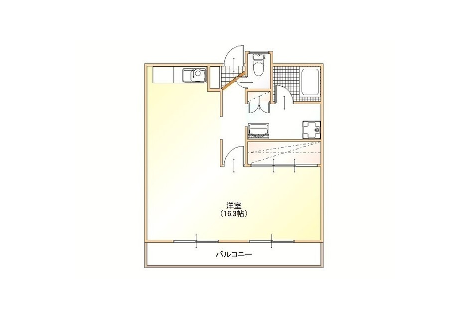 グローリオ美術館通りの間取り