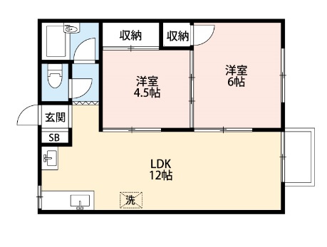 ARⅡの間取り