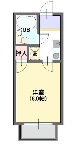 サンハイツ石和の間取り