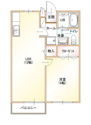 ヴィラージュK&Yの間取り