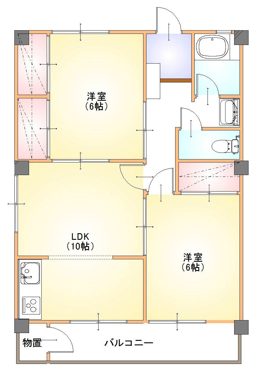 ハイツエンゼルの間取り