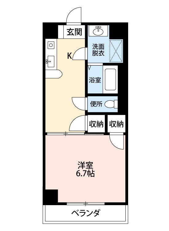 ミナミCityの間取り