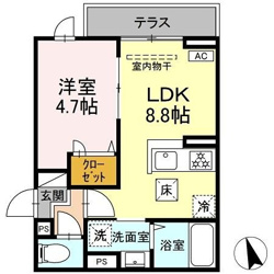 Ｄ－ＲＯＯＭ四つ木１丁目　