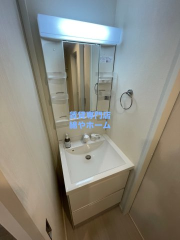 ハーモニーテラス安立Ⅱの独立洗面台|独立洗面台です