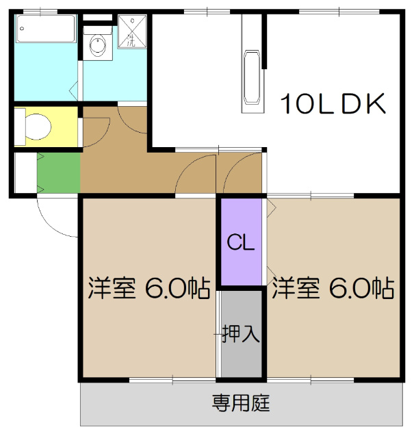 エクレールの間取り