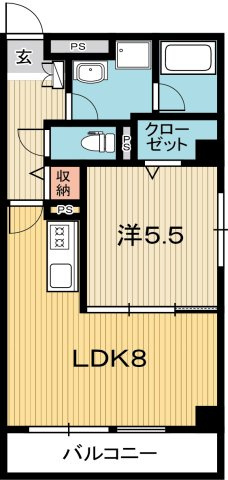 ボードゥ・ラ・メールの間取り