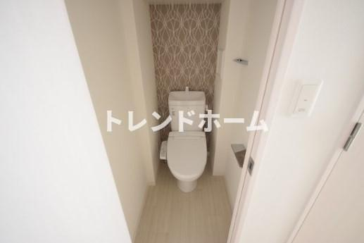 ファーストステージ江戸堀パークサイドのトイレ|選べる家電プランあり！！