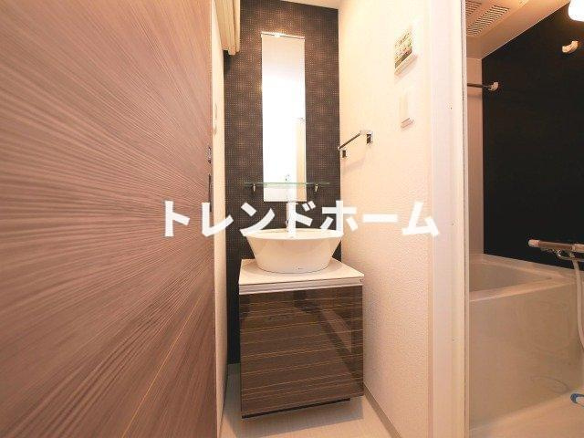 スワンズ江戸堀ウエストパークの独立洗面台|選べる家電プランあり！！