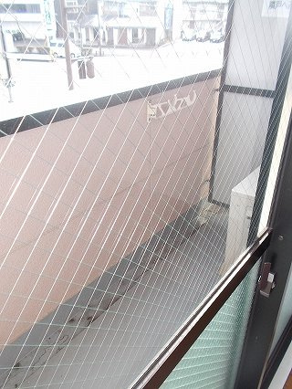 ビューハイツ吉備路のバルコニー