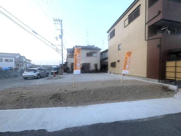 【外観】 | 現地。土地面積38.67坪ございます。