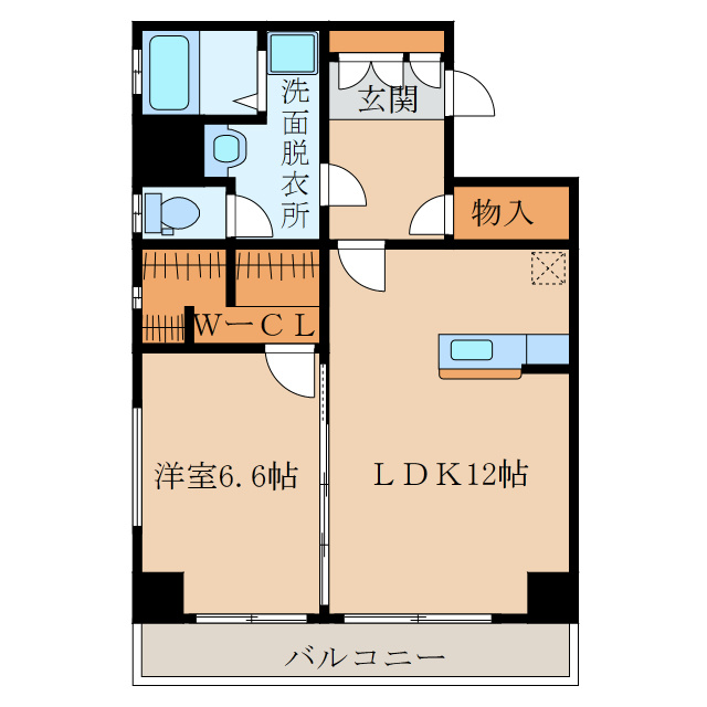 Ｅｖｉｄｅｎｃｅの間取り
