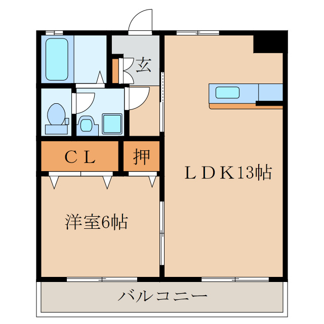 エスポアール樹の間取り