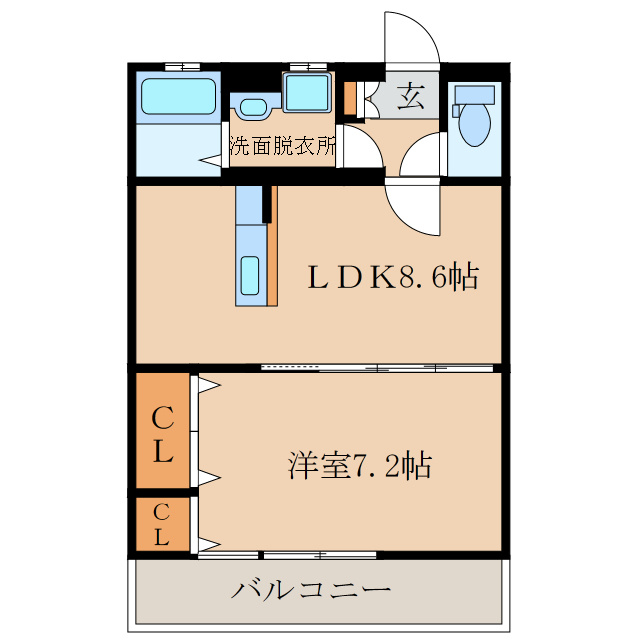 Ｐｉａ Ｂｅｌｌｉｓの間取り