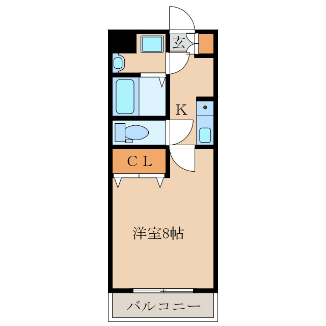 パンドラシャトー18、Aの間取り