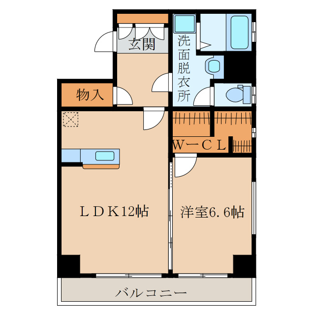 Ｅｖｉｄｅｎｃｅの間取り