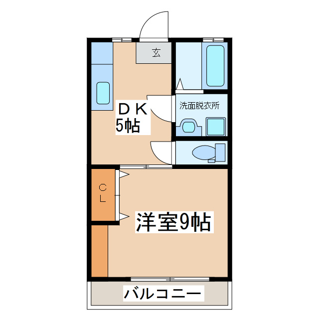 ＤＨＯＵＳＥⅡ206の間取り
