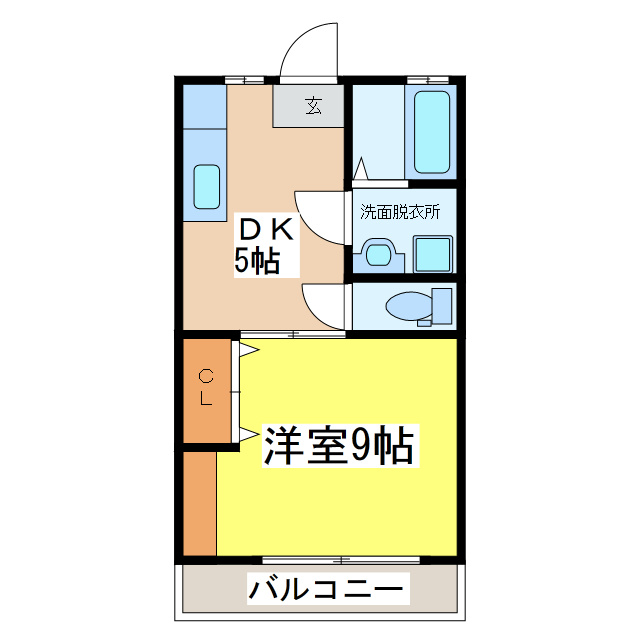 Ｄ－ＨＯＵＳＥⅡ106の間取り