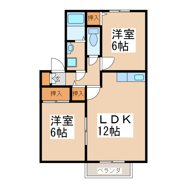 レジデンス寿の間取り