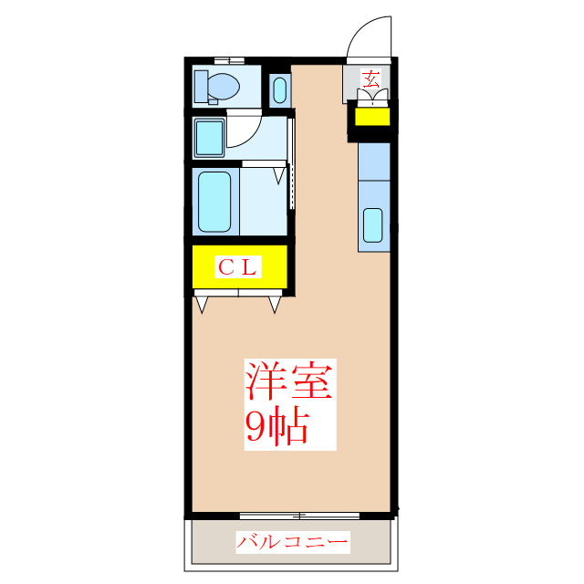 アートハウス７の間取り