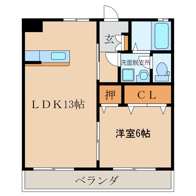 エスポアール樹の間取り