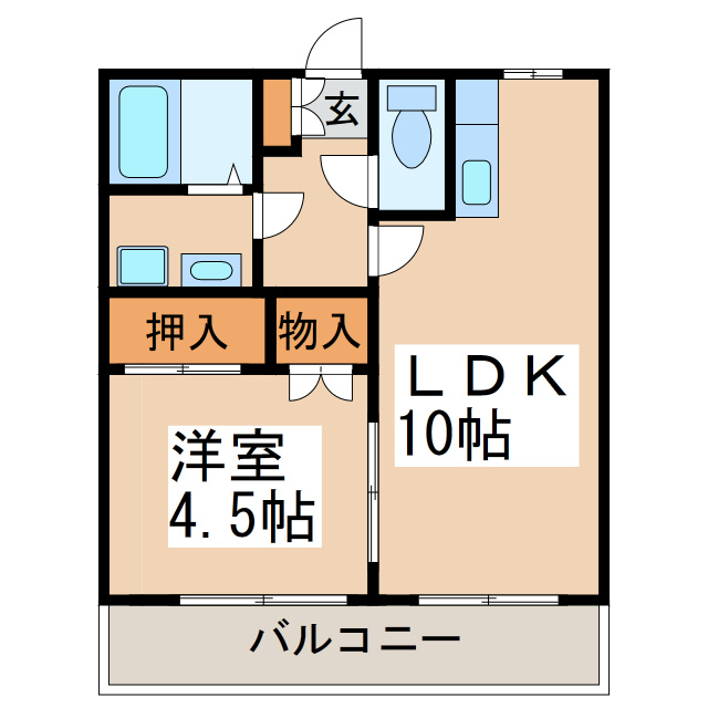 グランヒル小川の間取り