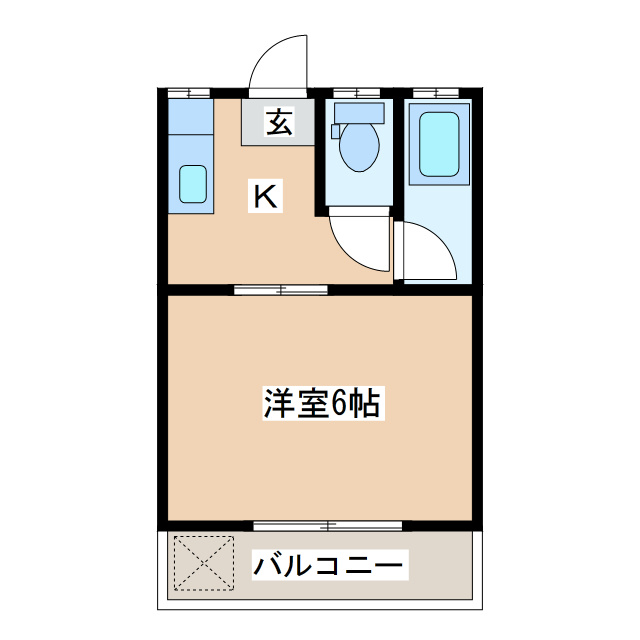 コーポマコの間取り