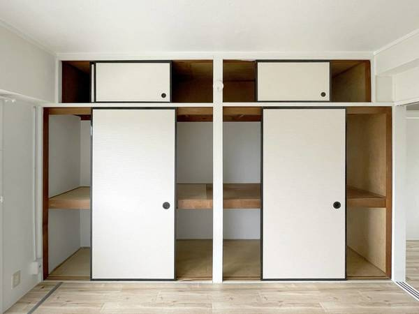 ビレッジハウス長草5号棟の収納|ビレッジハウスの同一物件・同一タイプの間取りの写真です