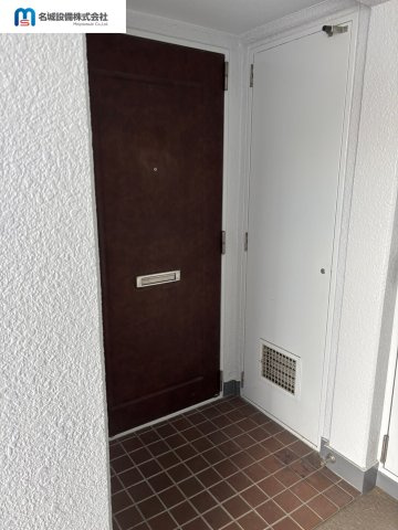 【仲介手数料無料／熱田区】神宮東パークハイツ５号棟の玄関
