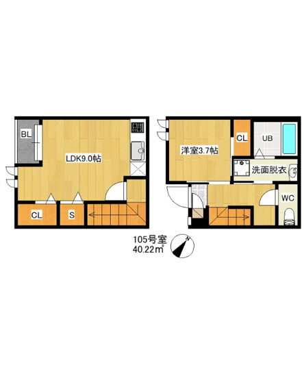 【間取り】 | DUPLEST桜並木　★プライスホームならHPに全物件の初期費用掲載中です！★