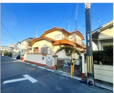 【前面道路含む現地写真】 | 長岡京市柴の里